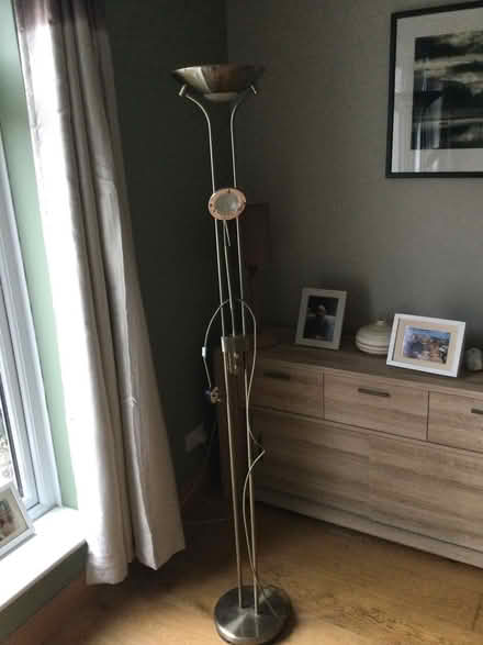 Photo of free Freestanding brass lamp (South County Dublin) #1