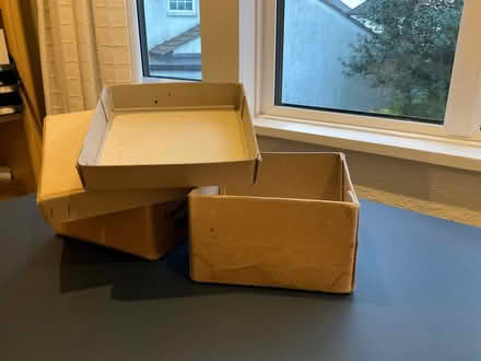 Photo of free Sturdy cardboard boxes 7ins square (Broxbourne EN10) #1