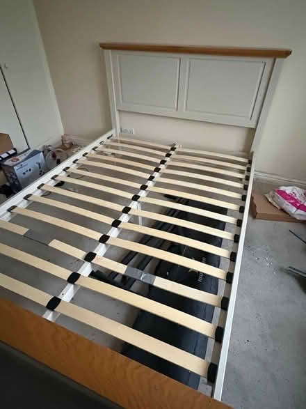 Photo of free Double bed (Wooden) (Poole BH15) #2