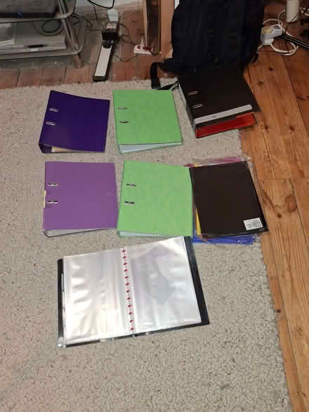 Photo of free Lever arch files and folders (CT9) #1