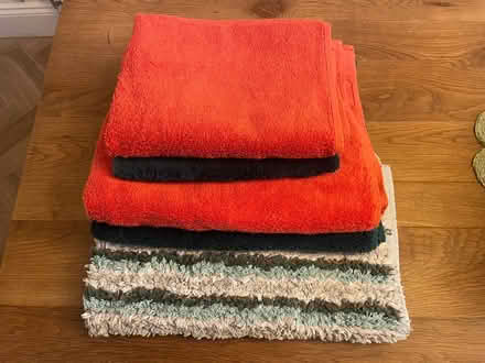 Photo of free Towels and bathmat (bundle) (Colchester CO1) #1