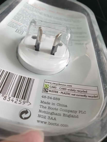 Photo of free Travel adaptor. (Heysham LA3) #1