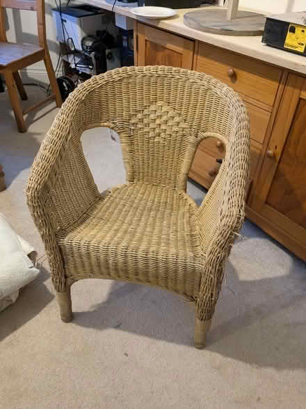 Photo of free Rattan chair (Llandrindod LD1) #1