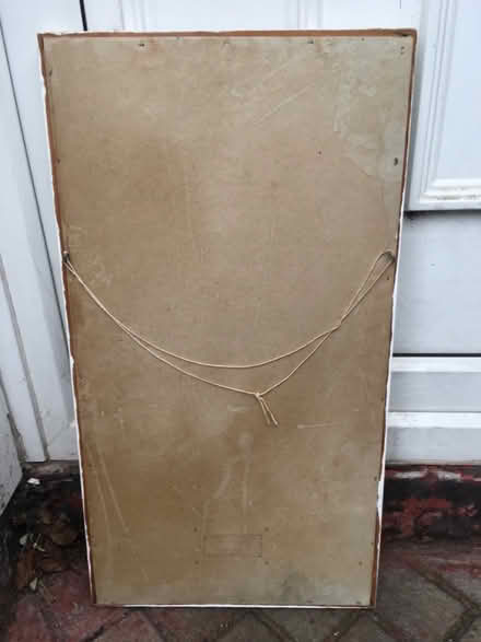 Photo of free Long White, wooden framed Mirror (Liverpool L6) #3