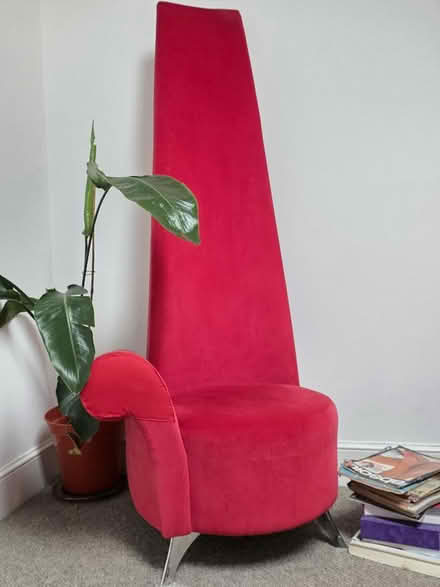 Photo of free Matching red potenza armchairs (UB2) #2