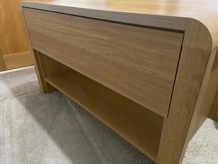 Photo of free Wide, low drawer unit with shelf (Bussage GL6) #3