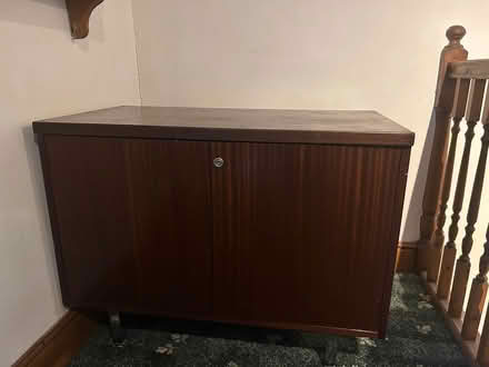Photo of free Heavy wooden cabinet (Pallet Hill CA11) #1