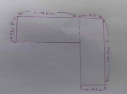 Photo of free Blue lounge with Chaise (Engadine) #2