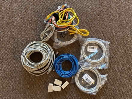 Photo of free Various cat5 network cables (Welling DA16) #1