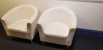 Photo of free Cream Tub Chairs (Westminster SW1P) #2