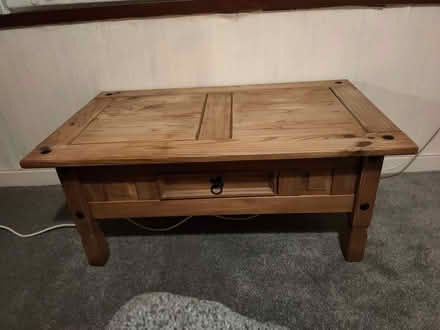Photo of free Wooden coffee table in good condition just needs a wipe (Hillmorton CV21) #3