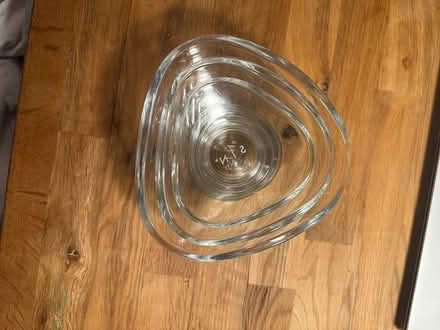 Photo of free Stacking Glass Bowls (Winter Hill) #1