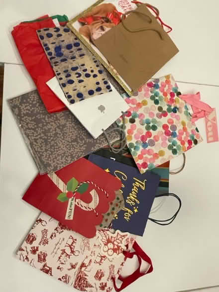 Photo of free Assortment of gift bags (Cheltenham) #1