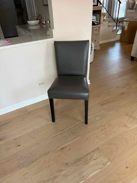 Photo of free Grey chair (Westmont near Cass and ogden) #1