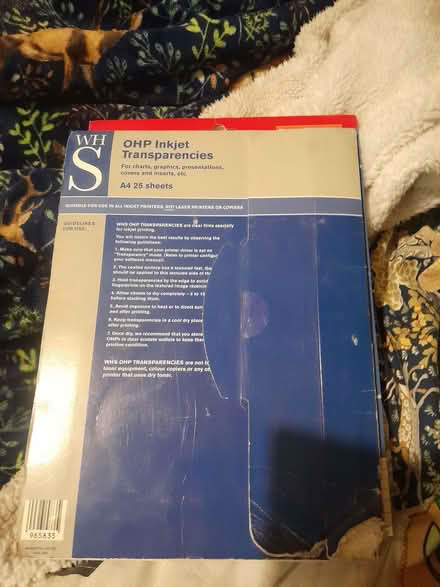 Photo of free A4 transparencies, PC Papers (City Centre NR1) #3