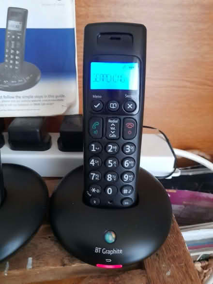 Photo of free BT landline 3 set with answerphone (Llanddulas LL22) #3