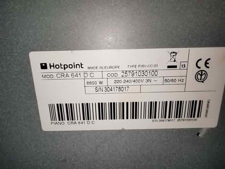 Photo of free Ceramic hob (Hanworth RG12) #2