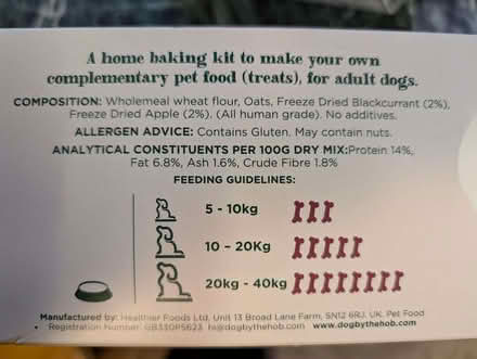 Photo of free Dog Christmas Cookie Kit (Best before 30.11.25) (Heartsease NR7) #2