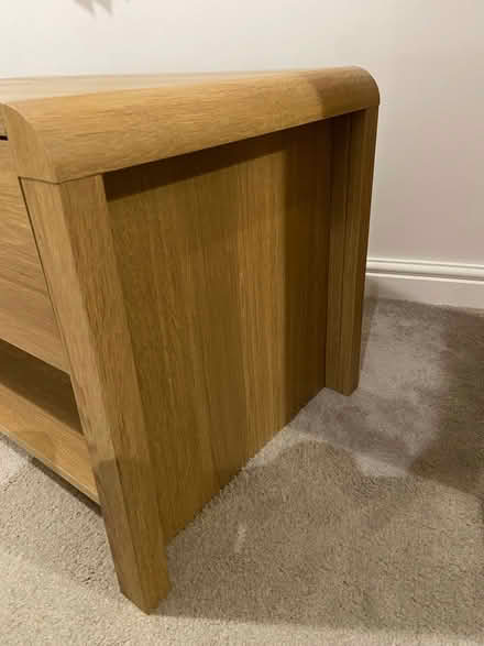 Photo of free Wide, low drawer unit with shelf (Bussage GL6) #2