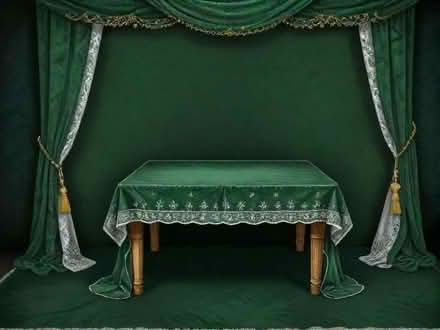 Photo of Velvet and damask curtains or table cloths to make into medieval outfits (Abbotswood GL3) #1