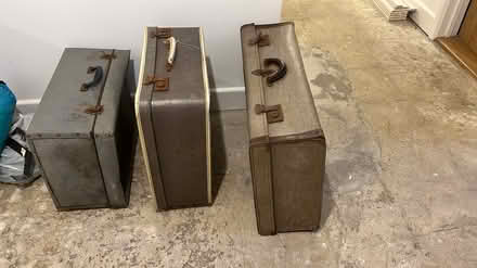 Photo of free Vintage suitcases - TN14 7HW (Halstead TN14) #1