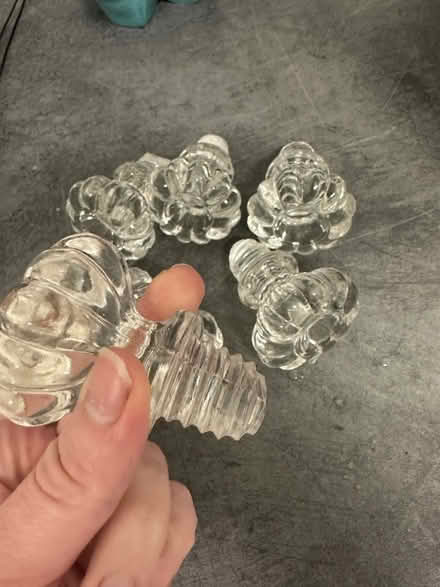 Photo of free 6 glass drawer knobs (Fetcham) #3