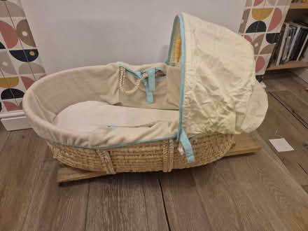 Photo of free Moses basket (Quorn LE12) #3