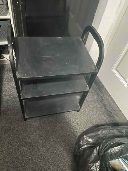 Photo of free Blk metal shelf (Morden SM4) #2