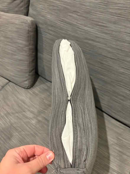 Photo of free Grey 3 seater couch (Putney SW15) #3