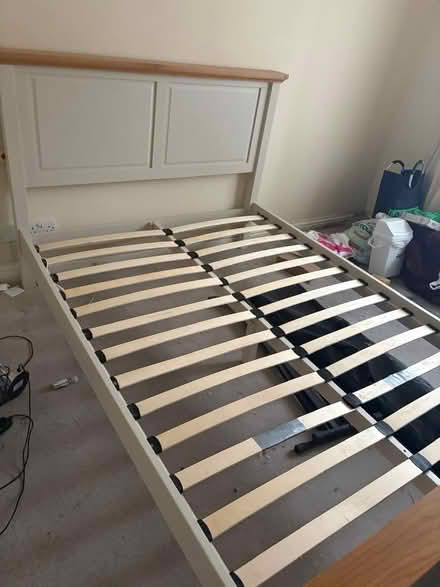 Photo of free Double bed (Wooden) (Poole BH15) #1