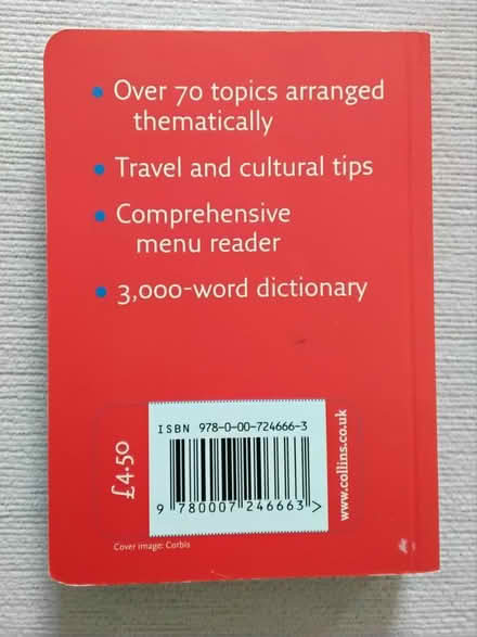 Photo of free Collins Czech Phrasebook (PO7) #2