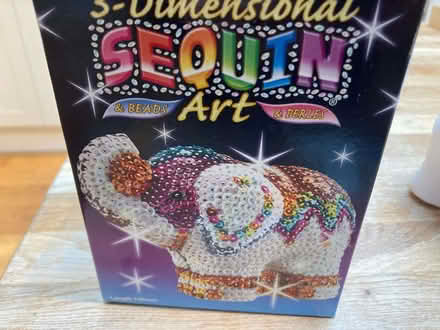 Photo of free Sequin art - Part completed (CT5) #1