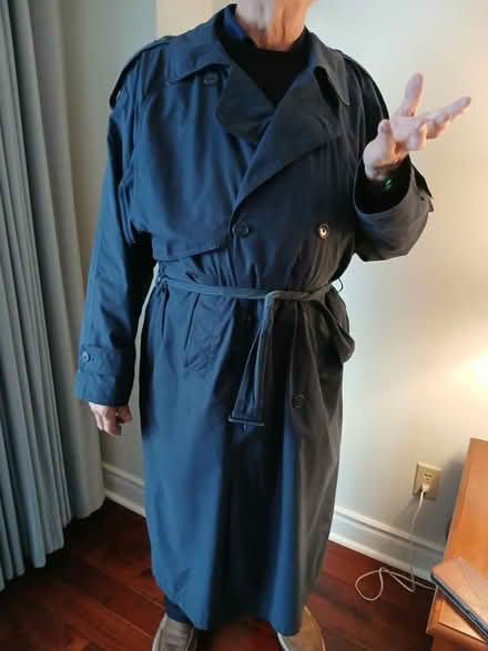 Photo of free Men's trench coat (highway 10 & wanless drive) #1