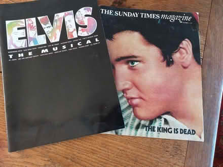 Photo of free Theatre programmes Elvis, etc (highwood) #1