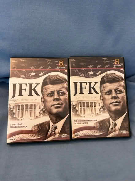 Photo of free JFK the assassination DVDs (Jennetts park RG12) #1
