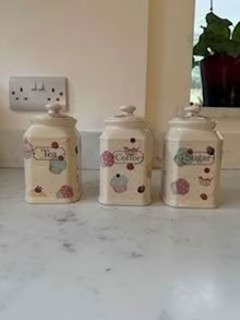 Photo of free Cream Tea, Coffee and Sugar Canisters (Balcombe RH17) #1