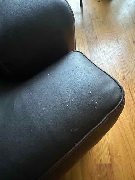 Photo of free Large brown leather chair (Salem (midtown)) #4