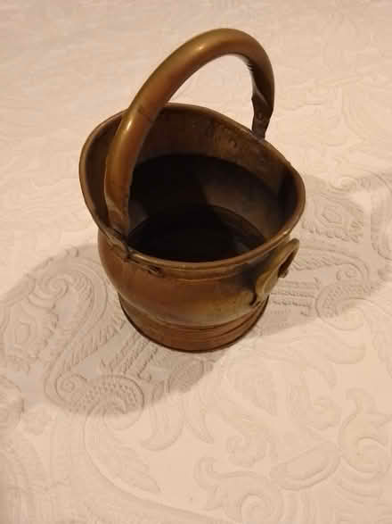 Photo of free Small brass coal scuttle (Bexhill TN39) #1