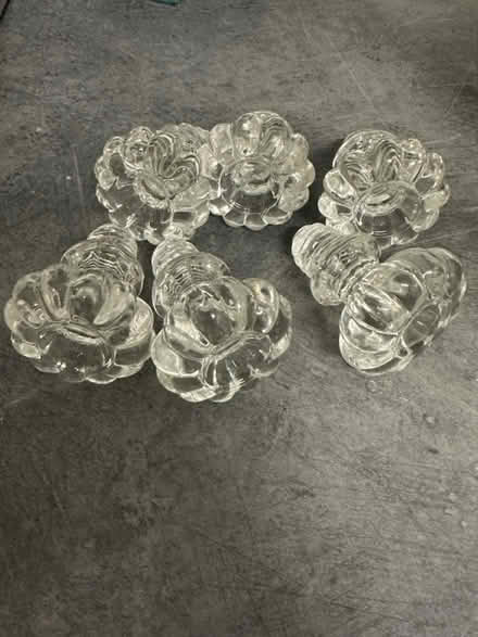 Photo of free 6 glass drawer knobs (Fetcham) #1