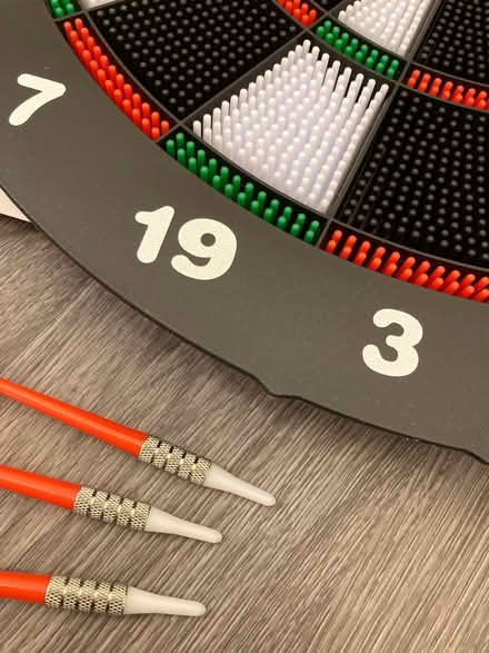 Photo of free Soft tip darts board & darts (Kendal LA9) #2