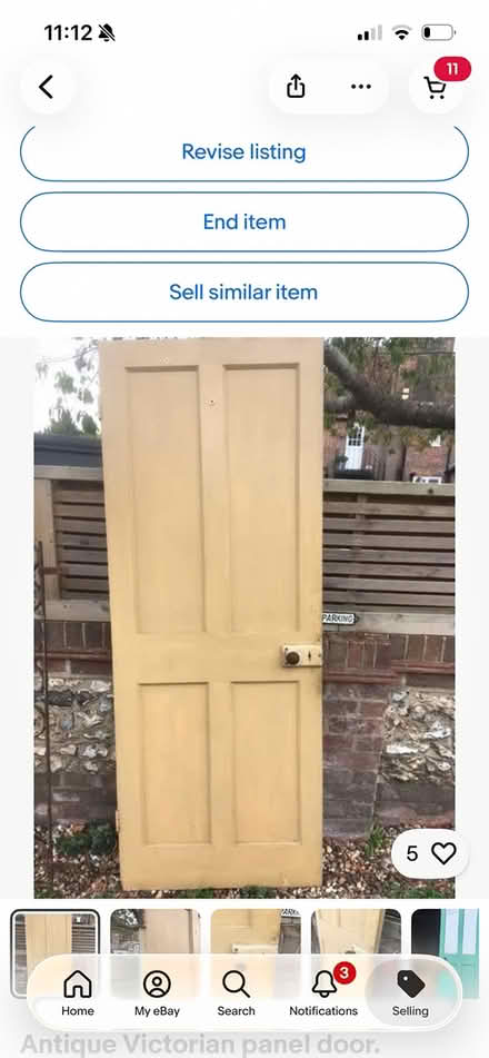 Photo of free Solid wood Victorian panel door (Great missenden HP16 9AA) #2