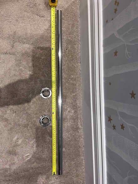 Photo of free Stainless Steel Closet Clothes Rail (Richmond TW10) #1