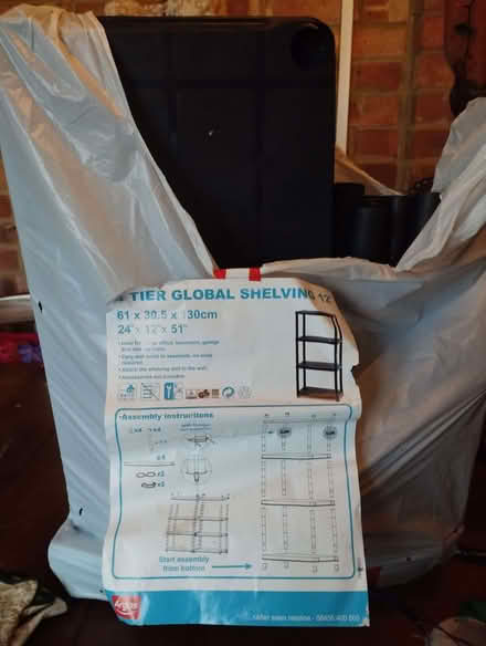 Photo of free Plastic Shelving Stack (CT19) #2