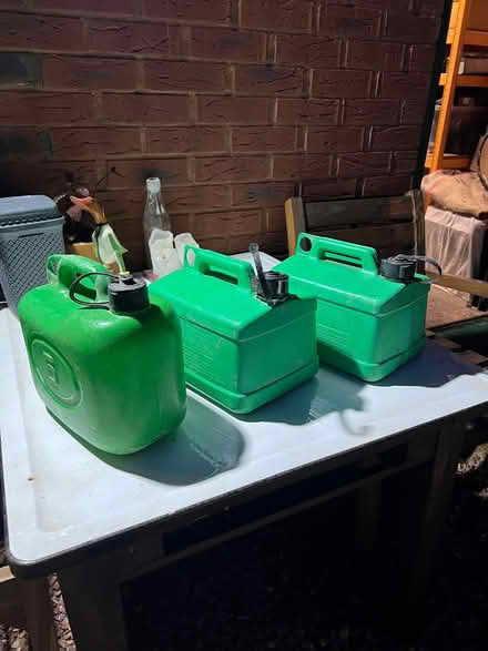 Photo of free 3x 5L Jerry cans (Bromsgrove B61) #1