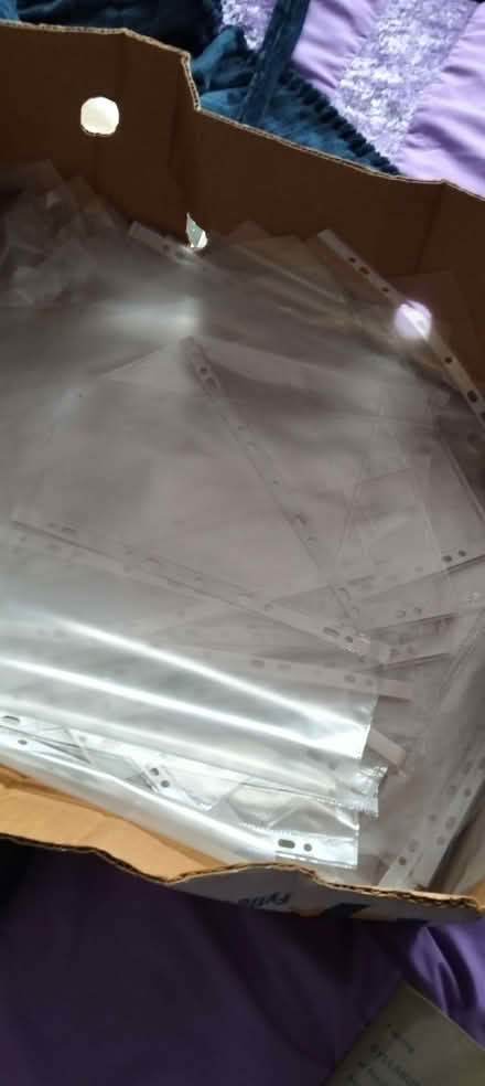 Photo of free Plastic pockets (Carnforth LA5) #1