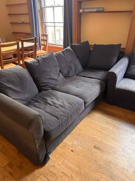 Photo of free 2 large grey sofas (N7) #3