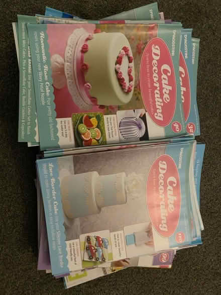 Photo of free 120issues+ cake decorating mags (WA5) #1