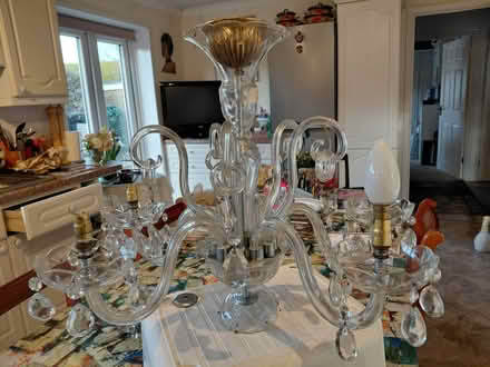 Photo of free Crystal Glass Chandelier (Chillerton PO30) #1