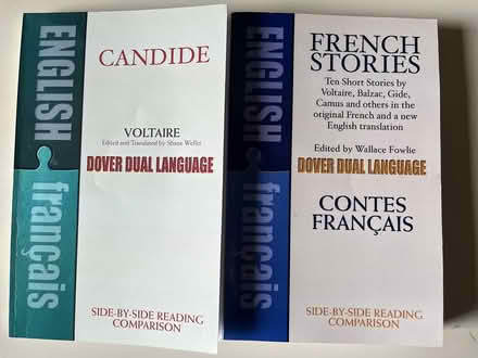 Photo of free 2 french/english books (Upper West side on 83rd) #1