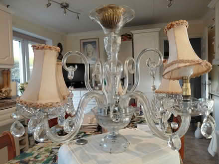 Photo of free Crystal Glass Chandelier (Chillerton PO30) #2